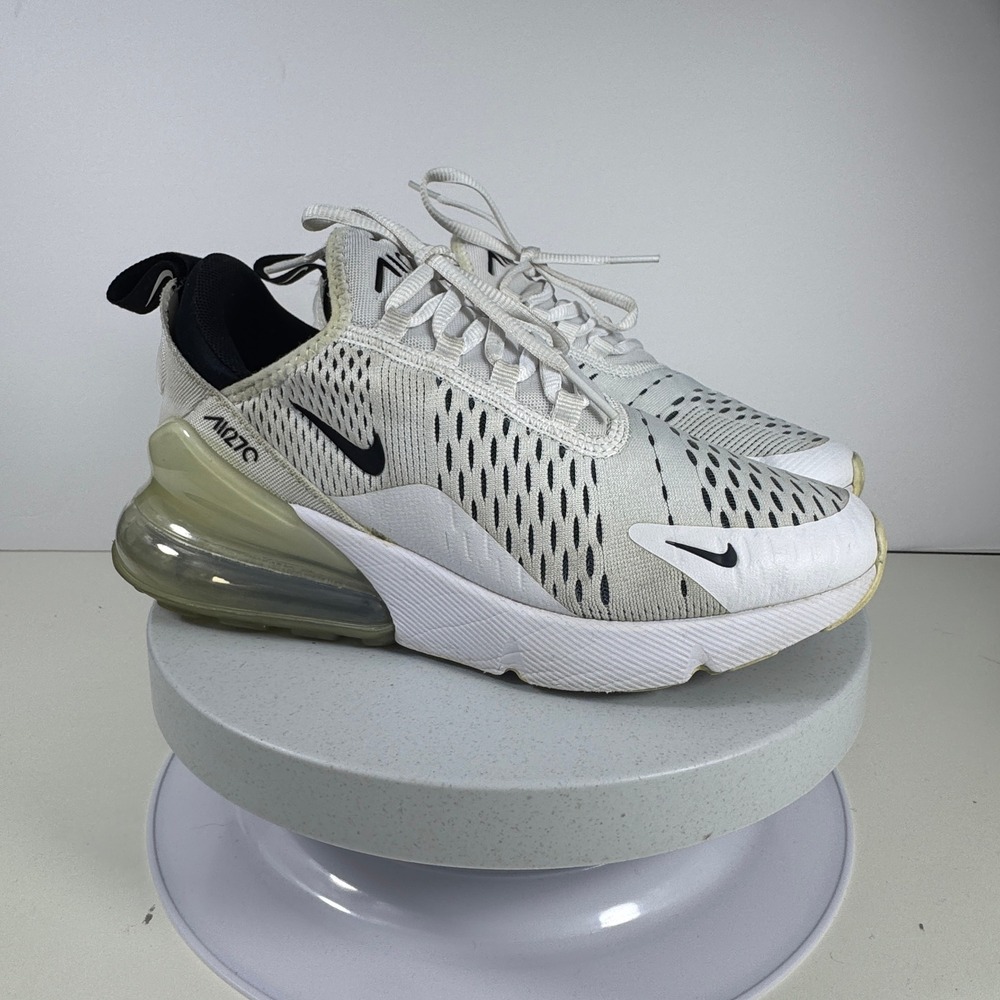 Nike Women Sneakers Air Max 270 Mesh Running Casual White Black US 5.5 - Picture 8 of 14